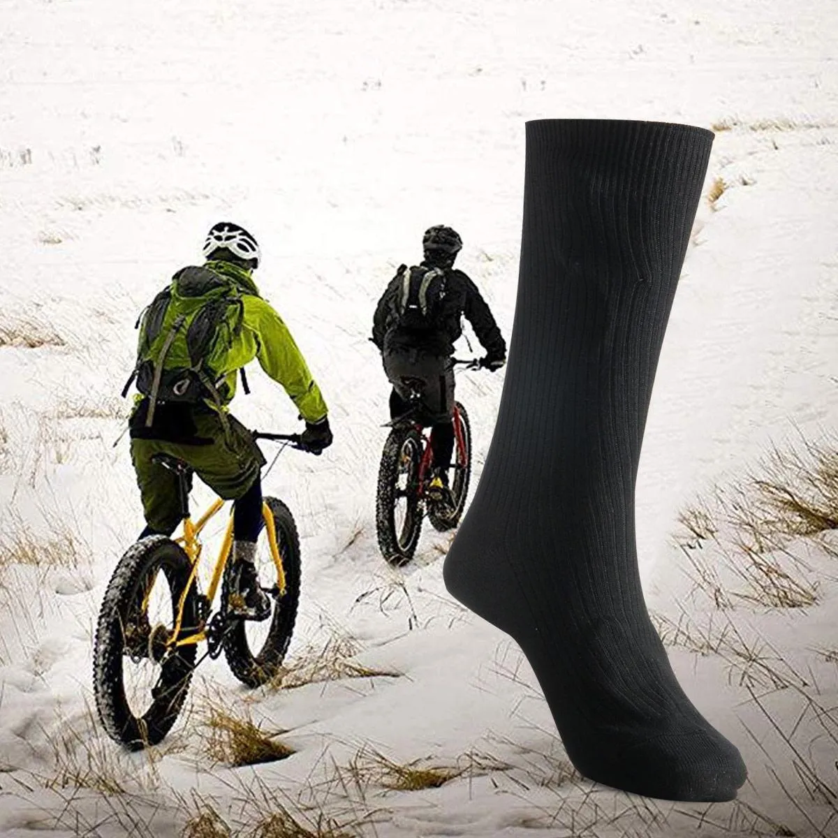 #1 Heated Socks Cotton Electric Thermal Warmer Winter Battery Socks