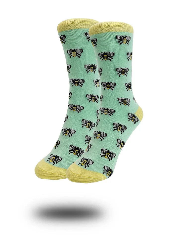 Bumble Bee Bamboo Socks