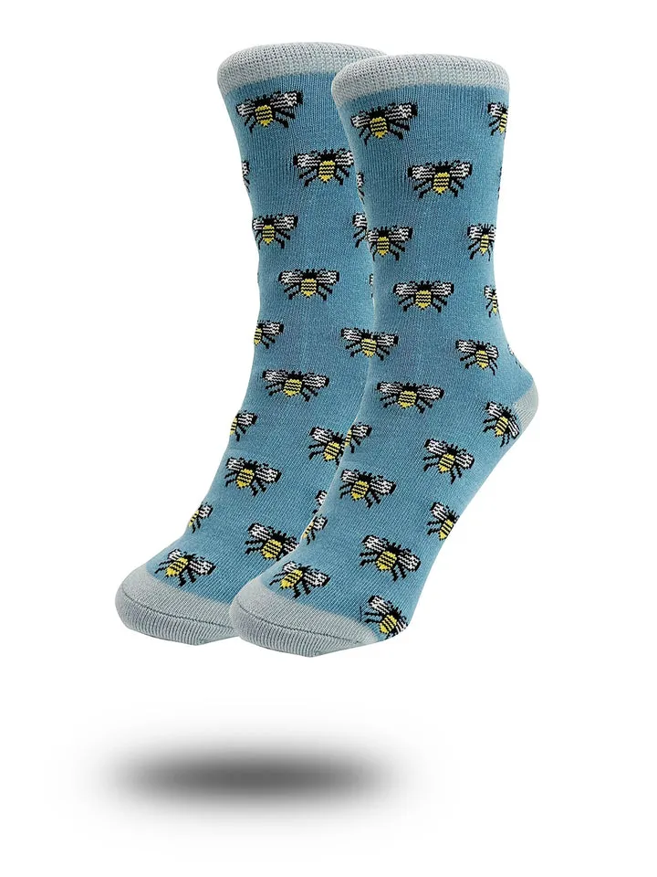 Bumble Bee Bamboo Socks