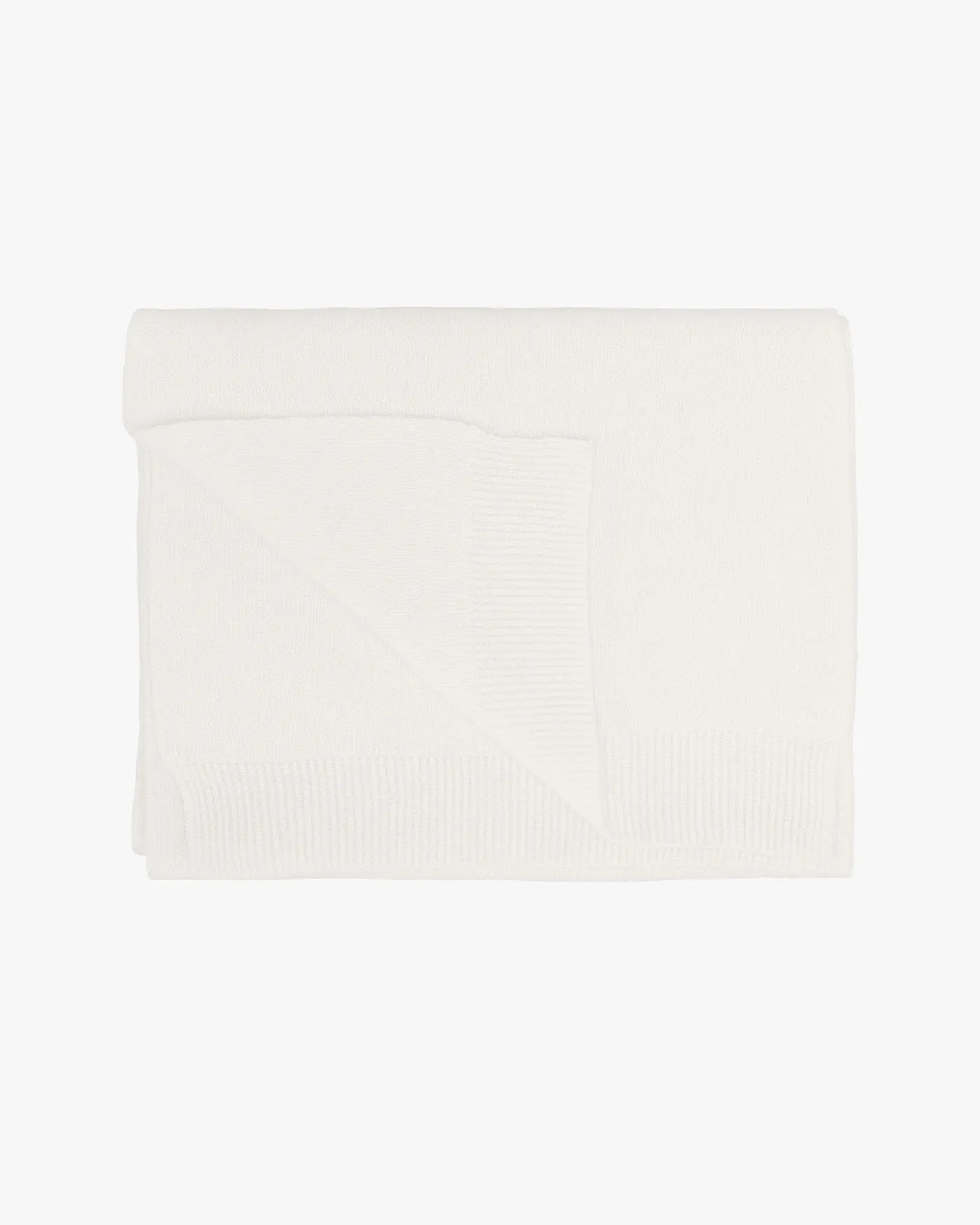 Colorful Standard Merino Wool Scarf - Optical White
