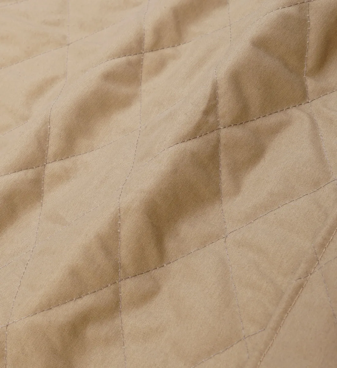 Crest Seal 100th Quilted Jacket  - Beige