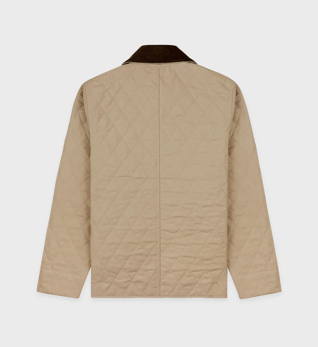 Crest Seal 100th Quilted Jacket  - Beige
