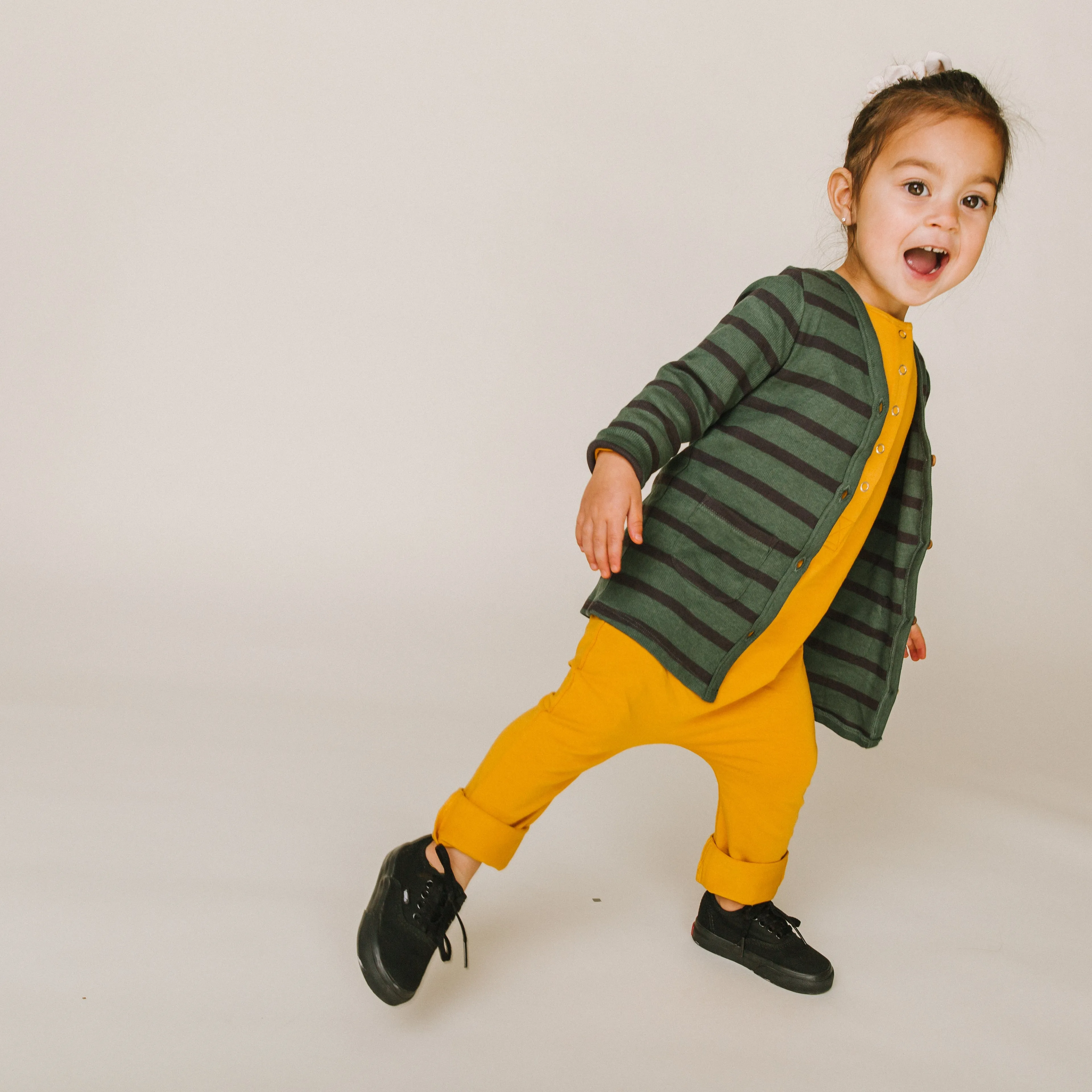 Essentials Rag Romper - 'Golden Yellow'