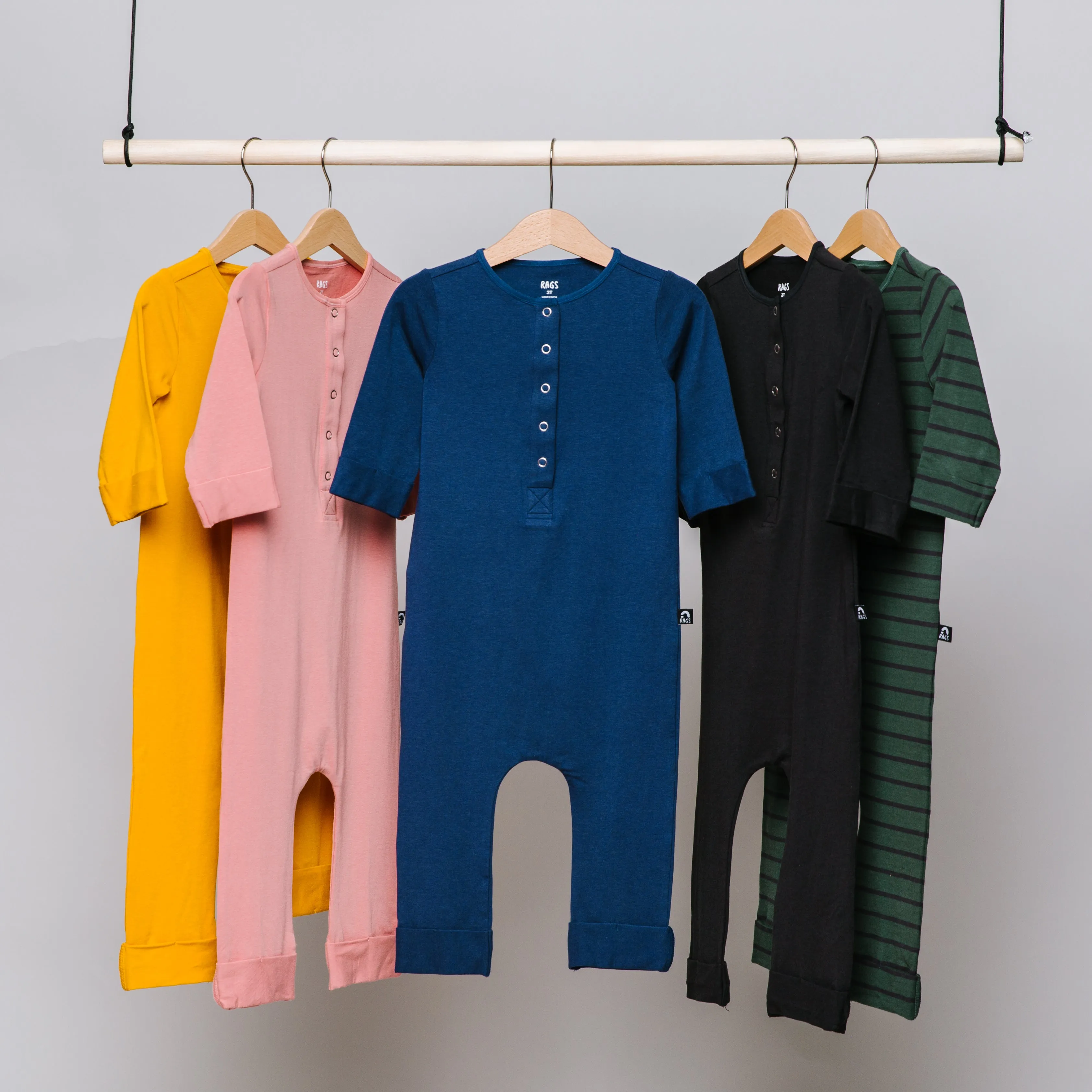 Essentials Rag Romper - 'Golden Yellow'
