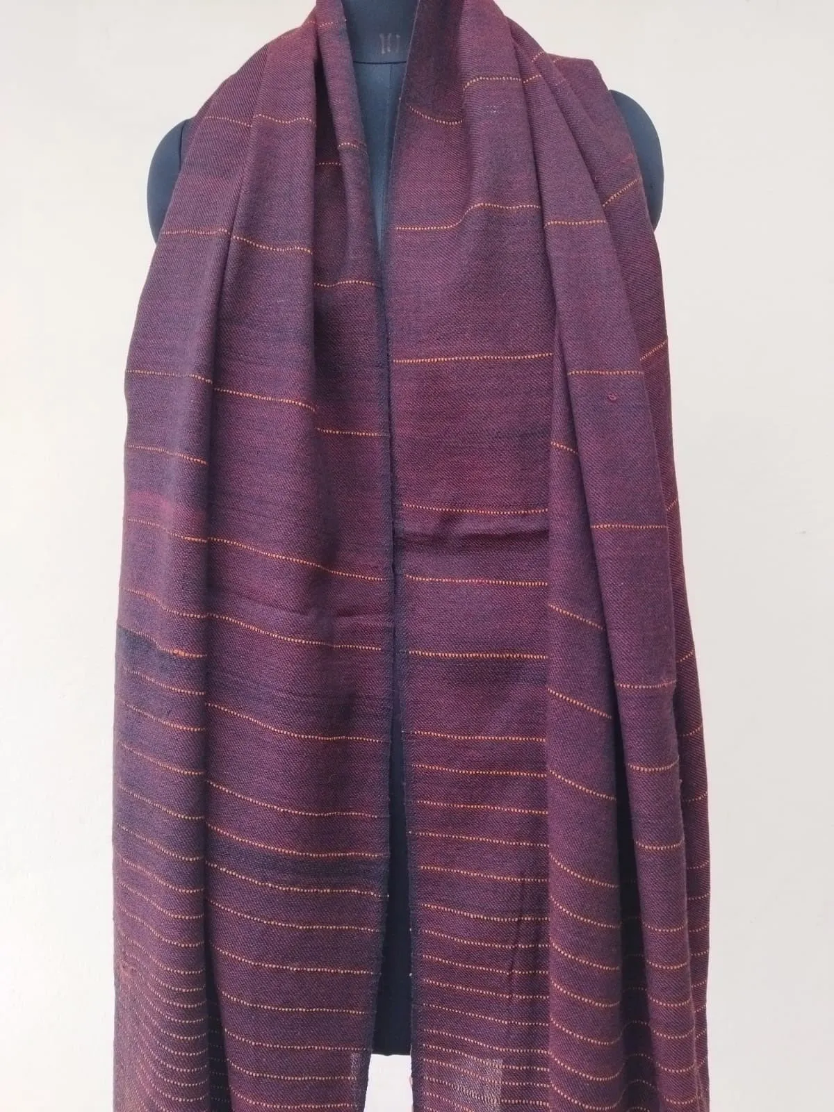 Handwoven Merino Wool Shawl