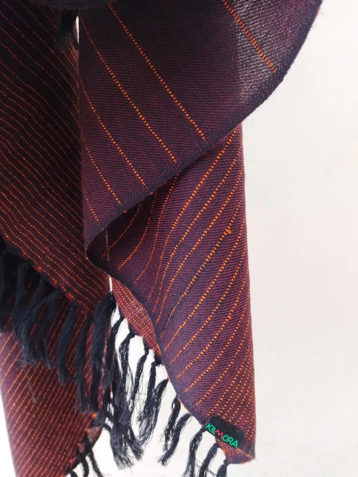 Handwoven Merino Wool Shawl