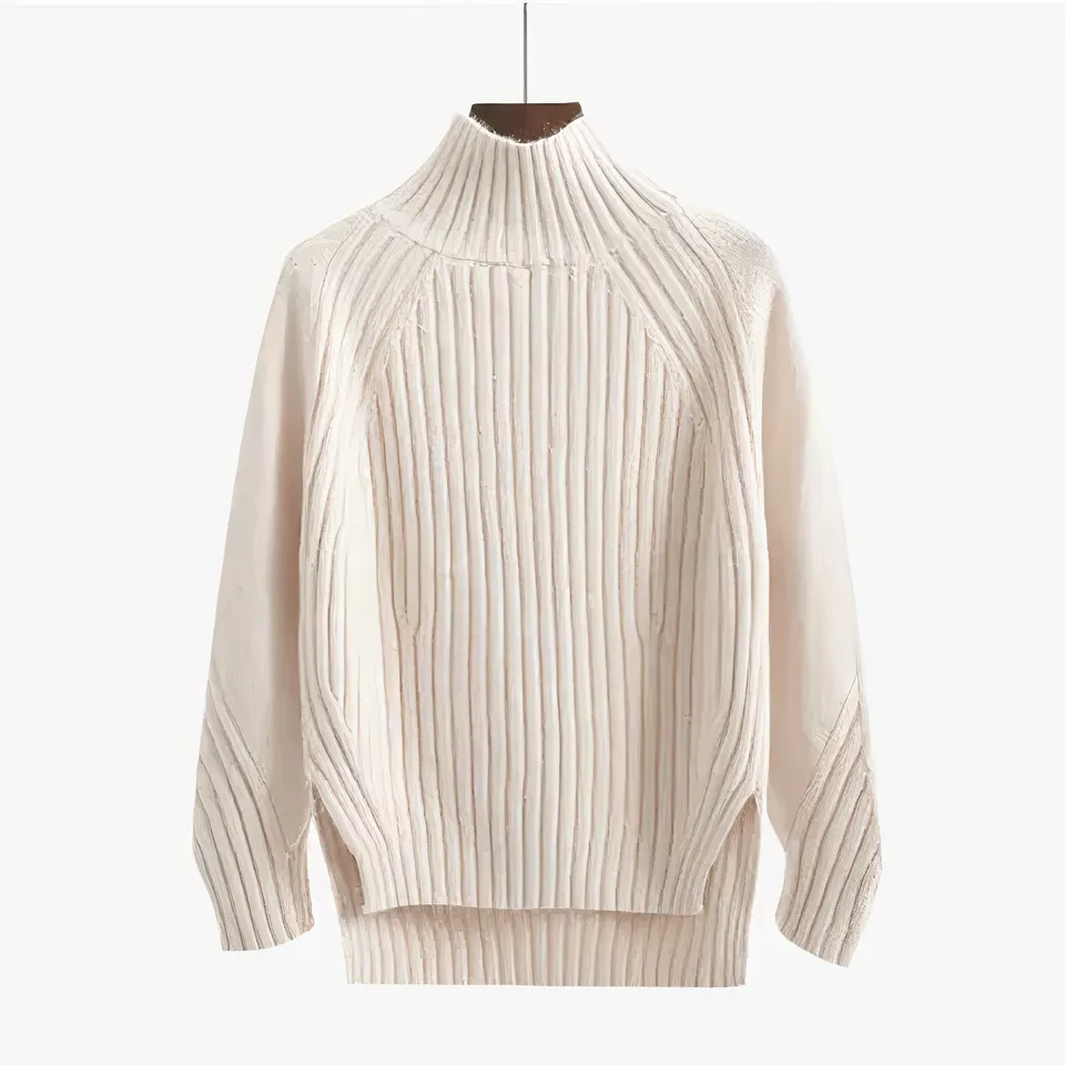 Karina - Cozy Ribbed Turtleneck