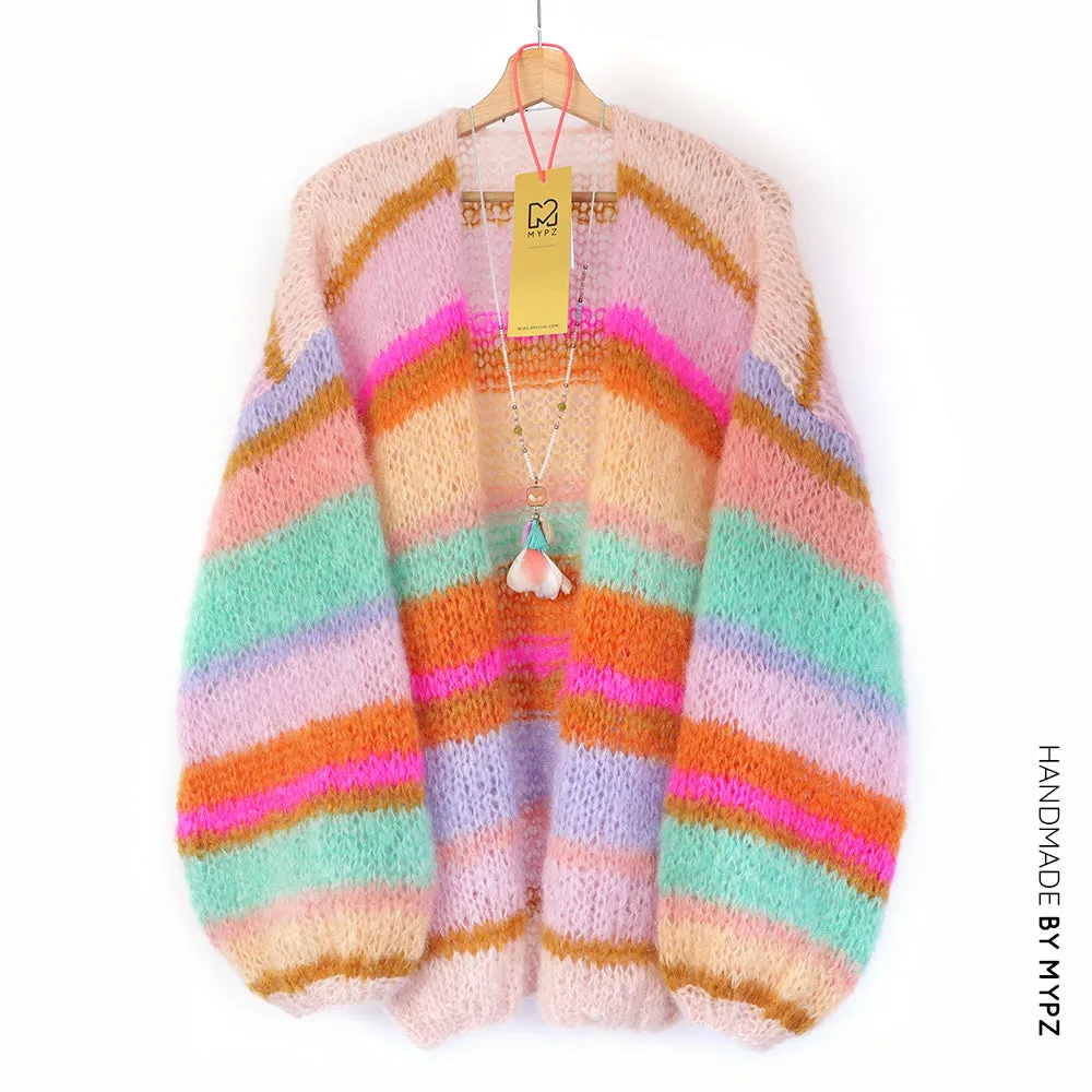 Knitting kit – MYPZ Basic Light Mohair Cardigan Talia No10 (ENG-NL)