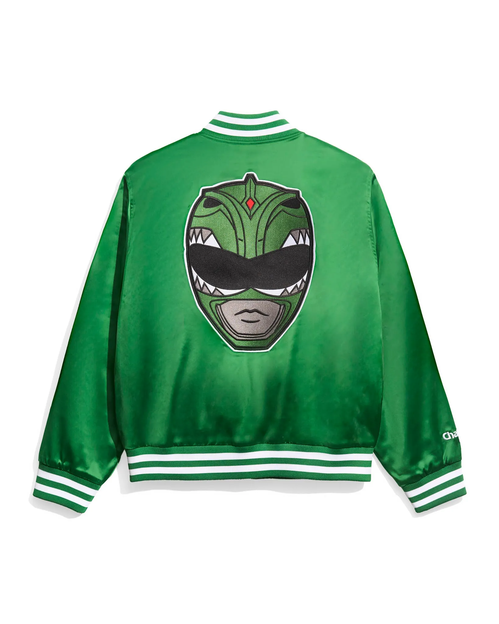 Power Rangers Green Ranger Quilted Satin Jacket