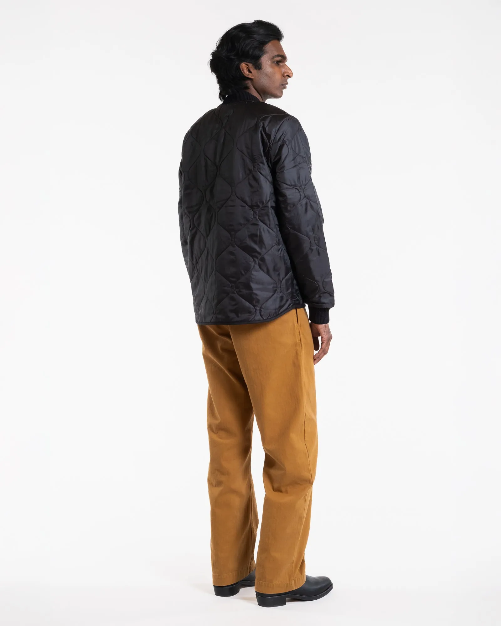 QN Type 2 Frostbite Quilted Nylon Black